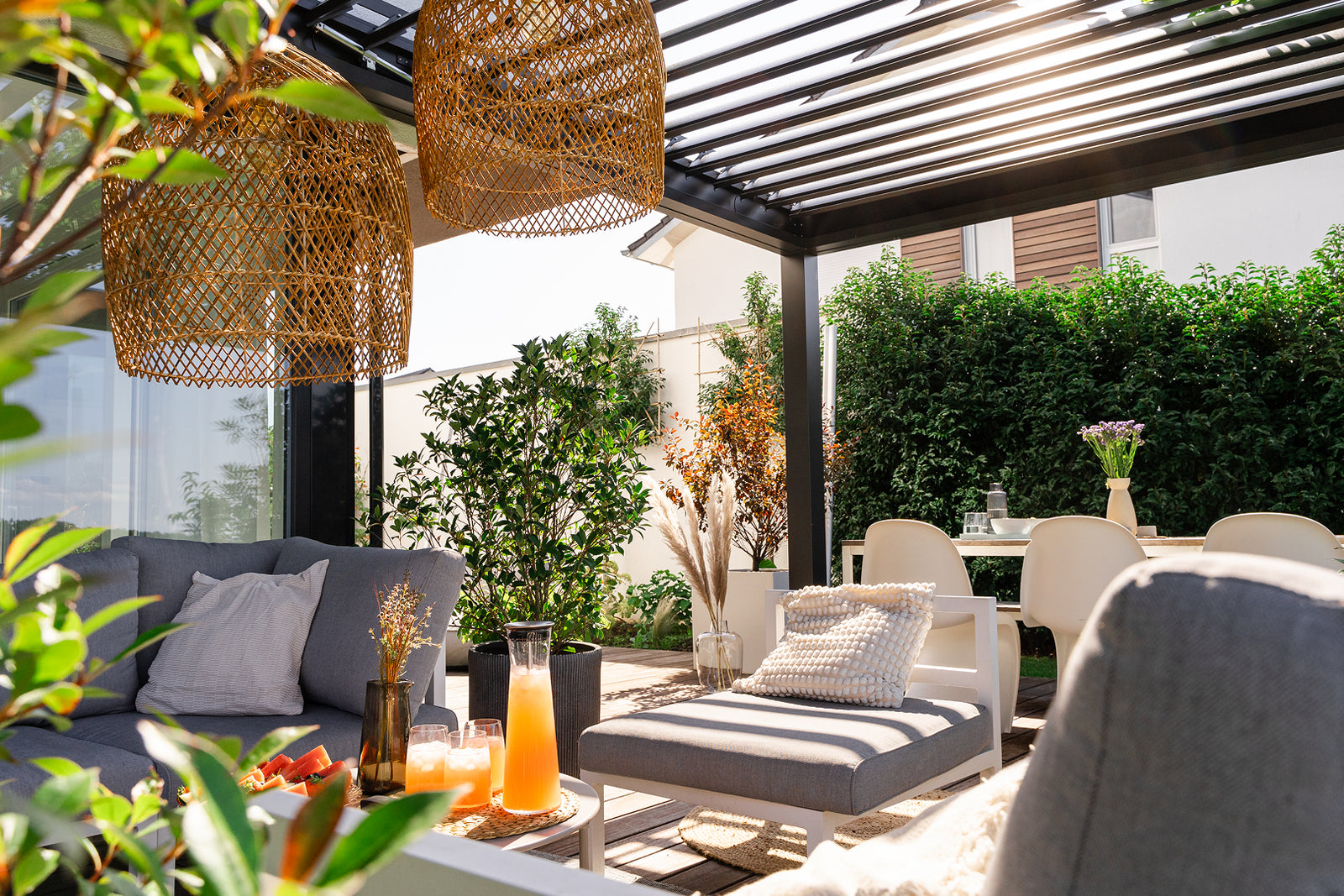 Designa en sittgrupp för din trädgård